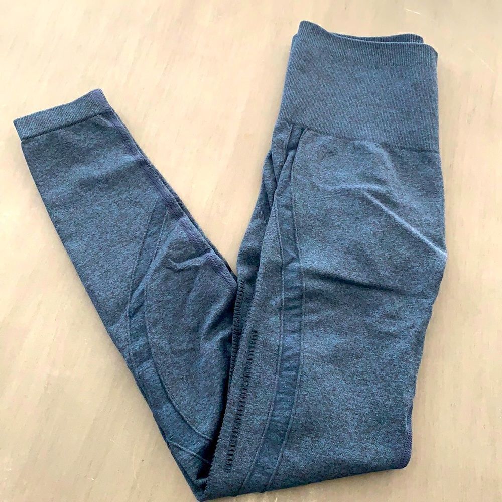 Dark Blue Seamless Legging